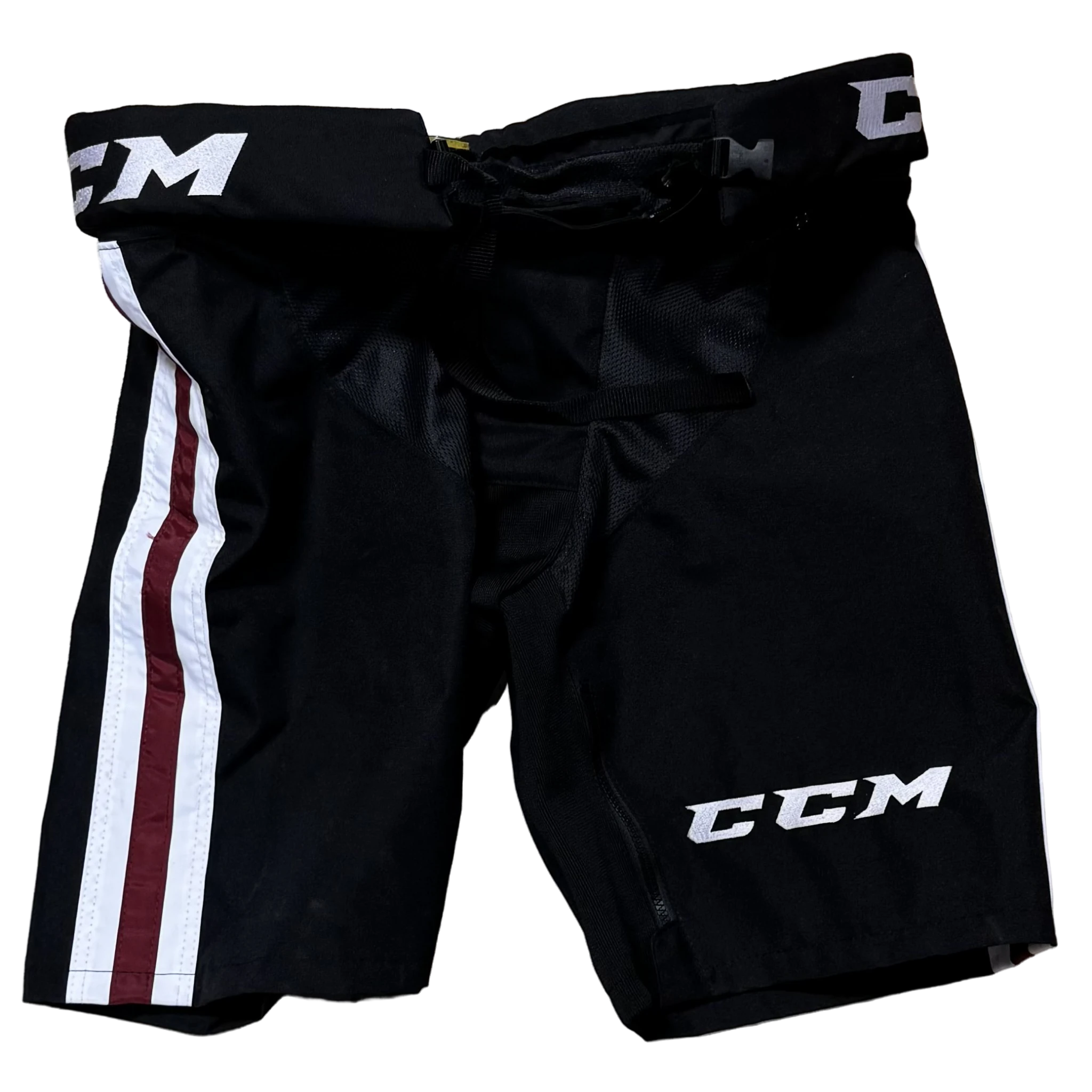 CCM PPPTKC - Used Pro Stock Pant Shell (Black/White/Maroon)
